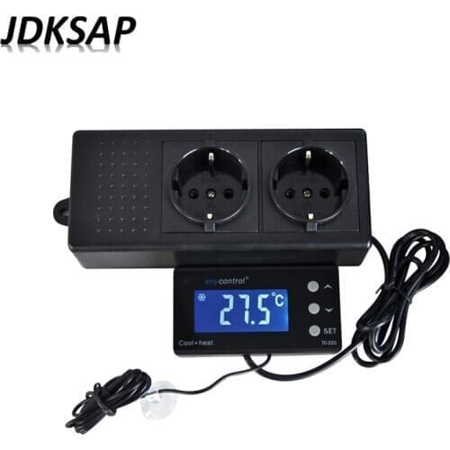 Temperature Controller Socket Temperature Controller Digital Thermostat Regulator Temperature Controller Microcomputer Socket