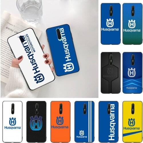 Motorcycle Brand Husqvarnas Phone Cases For Oppo A5 A9 2020 Reno2 z Renoace 3pro A73S A71 F11