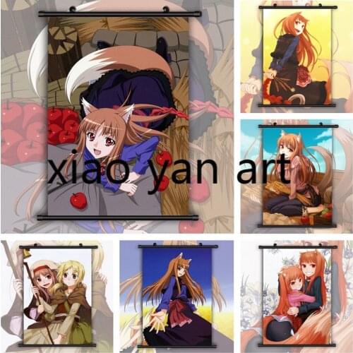 5D DIY Spice and Wolf Holo Horo Anime Full Diamond Embroidery Diamond Painting Diamond Mosaic Cross Stitch Kits Room Decor