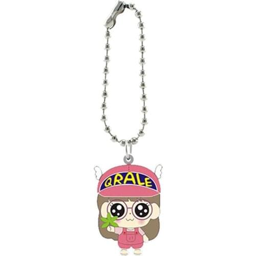 TAFREE 2021 New Dr. Slump Resin Pendant Keychains Arale Q-Version Icons PVC Key Ring Mini Ornament Statement Jewelery