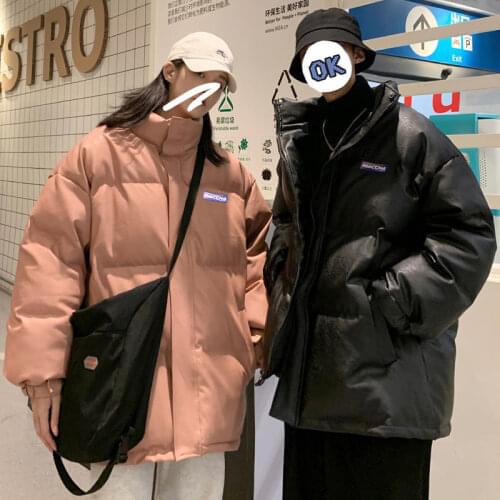 New womens winter clothing chic coat ins leather cotton coat Korean version winter clothes women jacket women