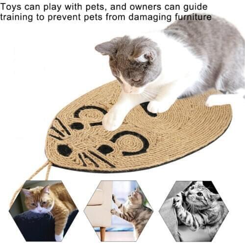 New Products Pet Cat Scratcher Board Scratching Post Mat Toy Soft Bed Mat Claws Care Pet Toys Scratching Post Toys