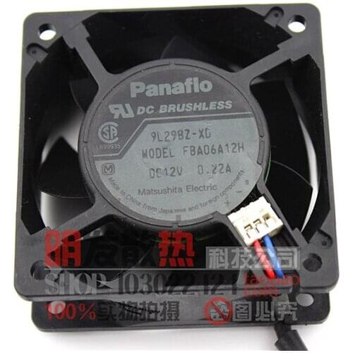 Original FBA06A12H 6025 12V 0.22A Silent Chassis Cooling Equipment Fan