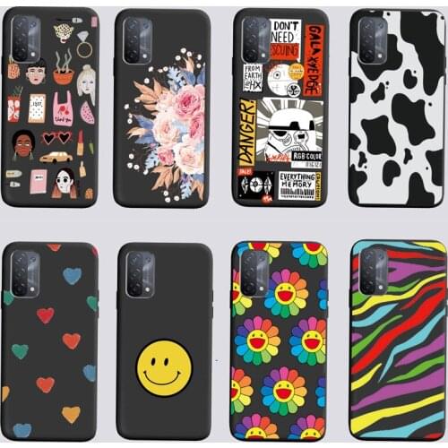For Oppo A54 Case Shockproof Soft silicone TPU Back Cover For Oppo A54 Phone Cases OPPO A54 Case 6.51" Cute Cartoon Cases Covers