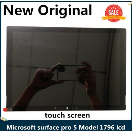LSC NEW Original For Microsoft Surface Pro 5 Model 1796 Lcd Touch Screen Assembly With Small Board LP123WQ1
