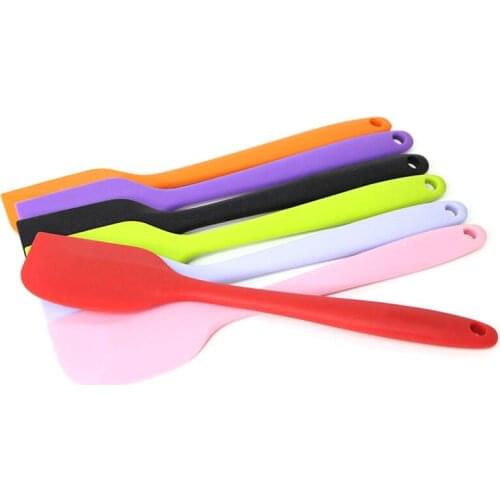 Silicone Spatula Cream Spatula Scraper Non-stick Heat-Resistant Baking Tool E7