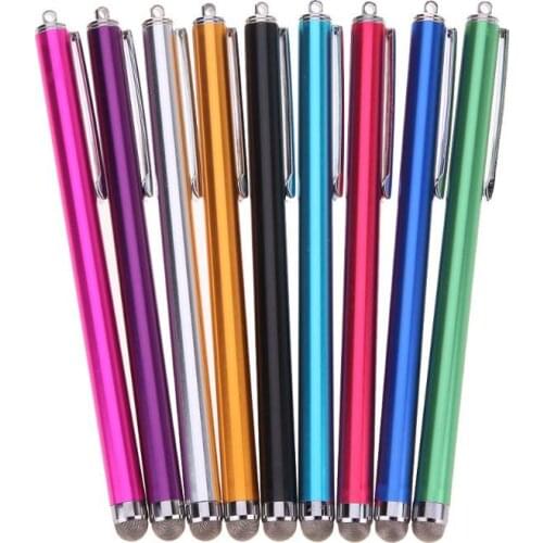 Touch Screen Pen Capacitive Pen Metal Mesh Micro-Fiber Tip Touch Screen Stylus Pens for iPhone iPad Samsung Tablet Phone