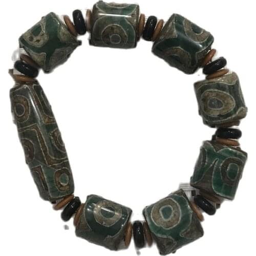 Tianzhu agate jade bracelet high ancient Han Dynasty bracelet for men Buddhist beads