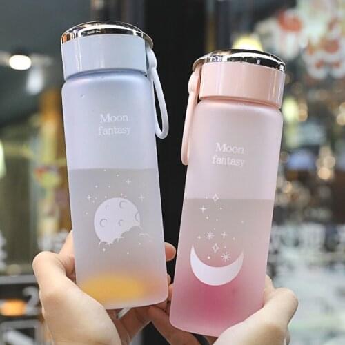Creative Large Capacity Sports Fruit Lemon Juice Drinking Bottle Infuser Clear Portable Plastic Water Bottle Clear Water Bottle