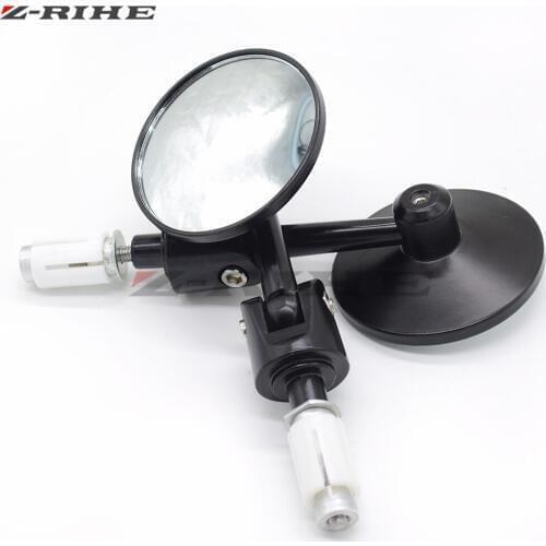 Motor Rearview Mirror universal motorcycle Scooter Rearview Mirrors For Honda Hornet CB919 CB1000R CB900 CB1300 Kawasaki z1000