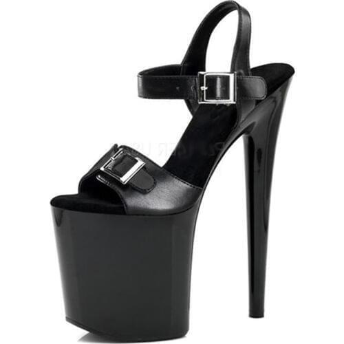 2019 Sexy Tassel Women Sandals High Heels Dress Party Shoes for Women and Girl Ankle Strap Gladiator 20cm Sandals