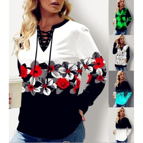 2021 Women Hood Sweatshirts Winter Spring Plaid Belt Hole Big Large Plus Sizes Ladies Turtleneck Pullovers Hooded Shirts T Shirt