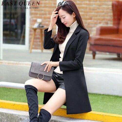 Blazer femme women office uniform designs women female blaser long sleeve ladies blazers 2019 KK970 H