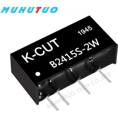 1PCS B2415S-2W compatible B2415S-2WR2 constant voltage 24V to 15V 2W isolated power module