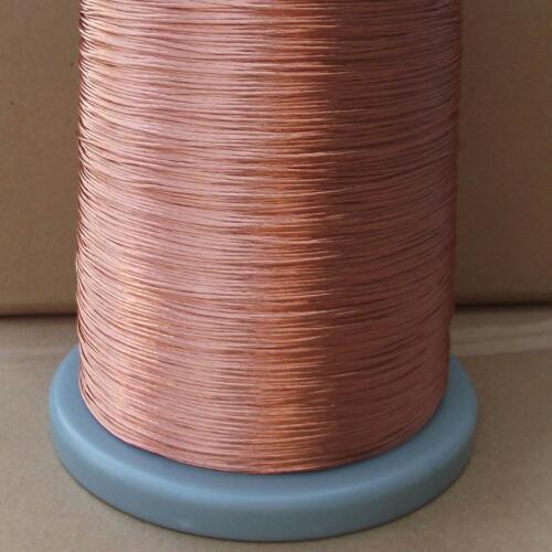 10m 0.2X100 shares beam light strands twisted Litz wire Stranded enameled round copper wire