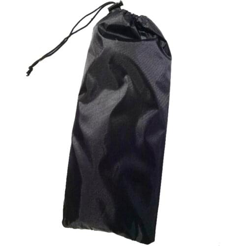 16x36cm Foldable Alpenstock Storage Bag Hiking Bag Alpenstock Package Walking Stick Accessories Strap Bag (black)