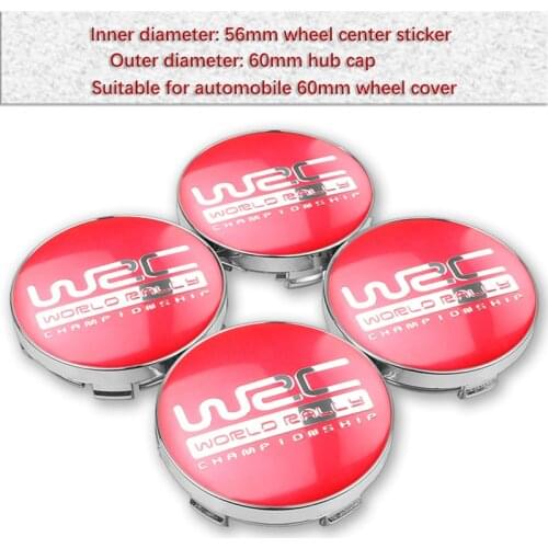 4pc Diameter 60mm Subaru Legacy Forester Car Rims Caps Center Covers Wheel Center Hub Cap WRC Logo Badge Emblem Automobile Goods