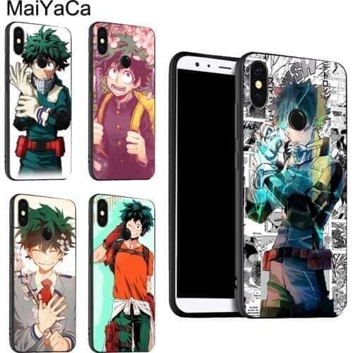 Izuku Midoriya My Hero Academia For POCO X3 F2 Case For Redmi Note 9 Pro 8 7 8T 9S 9A 9C For Mi Note 10 Lite 9T A3 Coque