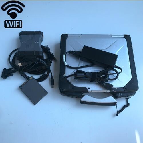 WIFI MB Star C6 SD c6 X-entry DOIP with CF30 Used laptop CF-30 OBD2 Diagnosis Software V12.2019 SSD car diagnosis Scanner tool
