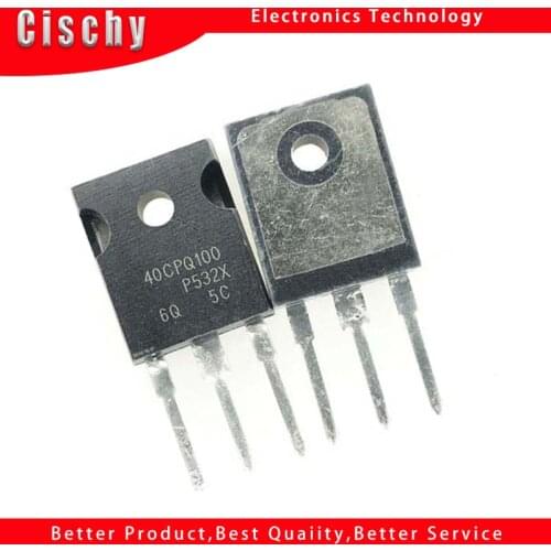 5pcs/lot 40CPQ100 TO-247 40CPQ100OBF Schottky diode original