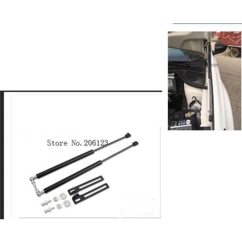 For VW Polo 2011 2014 2017 2018 2019 MK5 Refit Bonnet Hood Gas Spring Shock Lift Strut Bars Support Hraulic Rod Car-styling