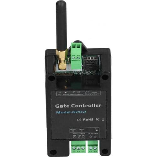 GSM Door Opener Assets Protection Shake To Open 2G Gate Controller for Guardrails for Gateposts for Access Control for Shutters