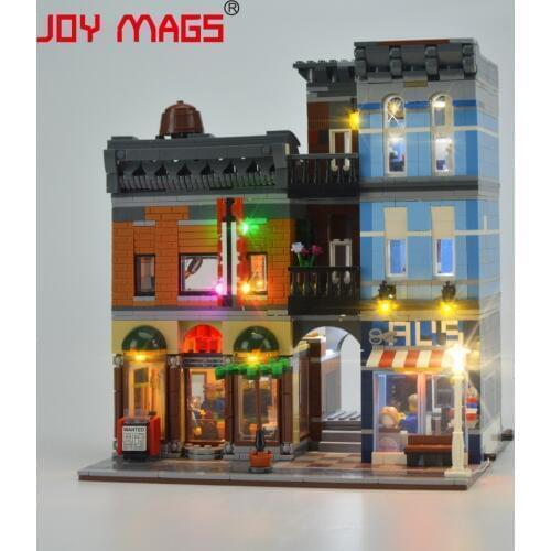 JOY MAGS Led Light Kit For 10246 Creator Detective Office Compatible With 15001/30008