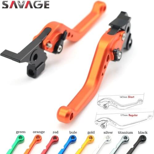 Short/Long Brake Clutch Levers For 690 Enduro 07-08, 690 Enduro R 09-13, 950 SUPER ENDURO R 06-09 Motorcycle Adjustable CNC