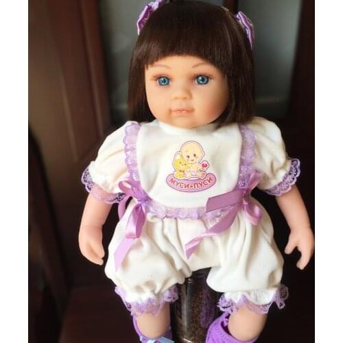 40cm soft silicone reborn baby dolls reborn doll Christmas gifts Bebes Reborn Dolls Lifelike toddler Kids Toy for girls pillow