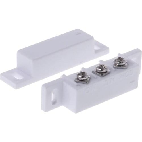 High Efficiency and Stable NC NO Magnetic Contact Switch Door Sensor Wired Metal Roller Shutter Door Home Alarm System