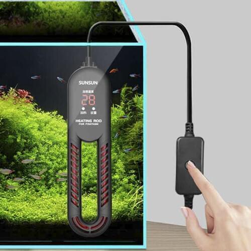 Heating rod frequency conversion constant temperature carbon fiber aquarium heater fish tank energy saving heating rod