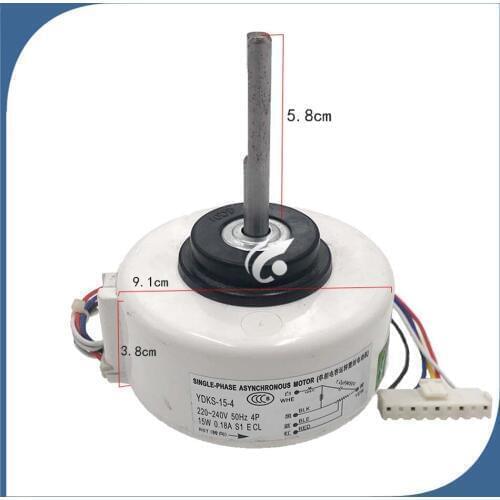 New good working for Air conditioner inner machine motor YDKS-15-4 YDKS-15-4(PG) long Motor fan