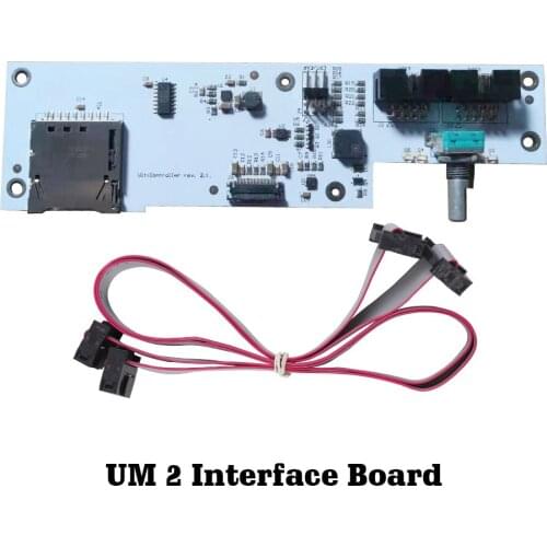 Ultimaker 2 Interface Board Integrated SD Card Slot + Encoding Navigation Keys Genuine Spot 3D Printer Parts free shipping