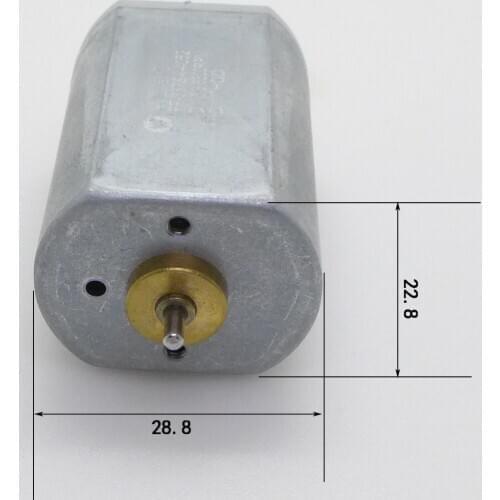 Flat head ff337 brush face lock fingerprint lock electronic code lock reducer motor DC micro motor