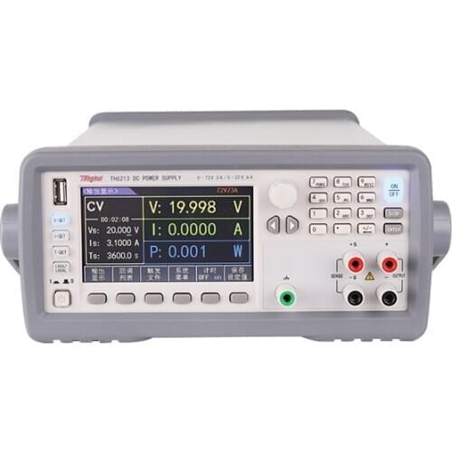 TH6213 Programmable Double Range Power Source with Output Control Switch