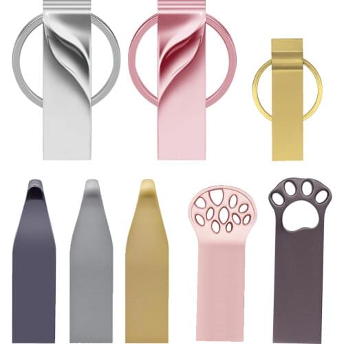 Customize logo USB Flash Drive 4gb 8gb Pen drive 16gb 32gb 64Gb pendrive 128Gb usb waterproof u-disk 2.0 key stick gift for PC