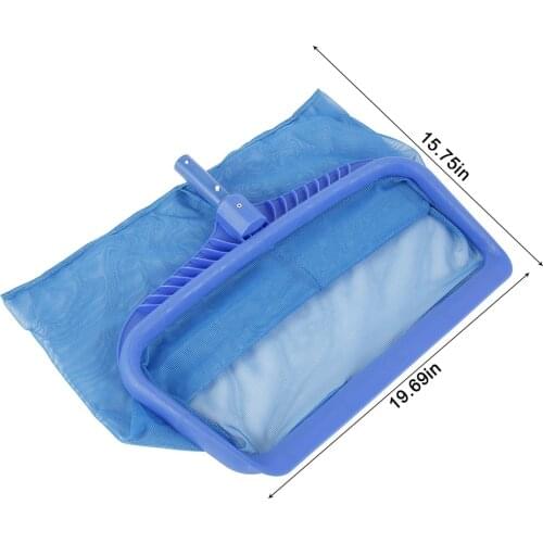 Upgraded Pool Skimmer Net Heavy Duty Leaf Rake for Cleaning Swimming Pool Pond Fine Mesh Deep Bag Catcher