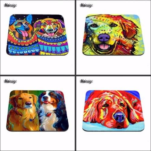 Mairuige Shop Customization Support Colorful Dog Art Computer Mousepad Gaming Padmouse Gamer To Laptop Mouse Pad As A Gift