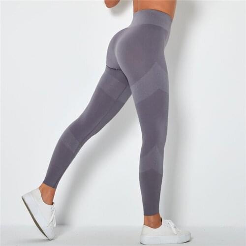2021 High Waist Seamless Leggings Sports Pants Push Up Running Women Gym Fitness Fitness Running Pants Energy Seamless Leggings