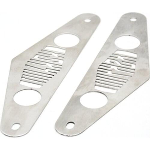 1pair For Yamaha XSR 900 Stainless Steel Satin Side panel Plates