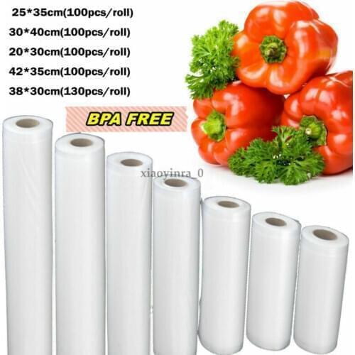1 Rolls Vacuum Sealer Bags Food Preservation Bag Reusable Storage Bag Food Saver Keep Fresh Tool