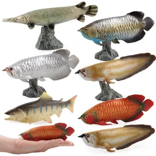 1pcs Simulation Fish Action Figure Artificial Educational Toy
