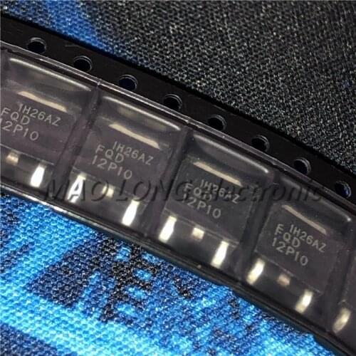 10PCS/LOT 12P10 FQD12P10 TO-252 common P -channel MOS transistor New spot Quality Assurance