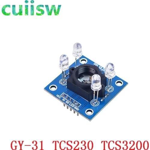 10pcs/lot New Version TCS230 TCS3200 Color Sensor Module GY-31