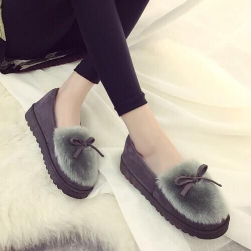 2020 Fashion Winter Women Slippers with Fur Home Outdoor Casual Warm Slippers Female Ladies Cotton Women Winter Shoes