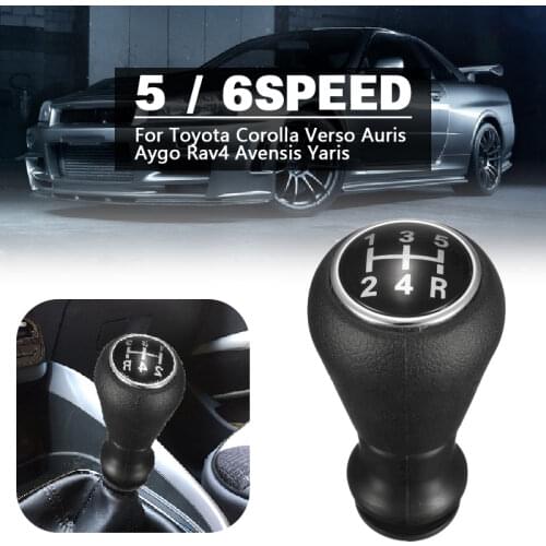 Car Gear Shift Knob 5 Speed Gear Lever Change Stick For PEUGEOT 106 107 205 206 207 306 for Partner C1 C4 C3 Picasso Accessories