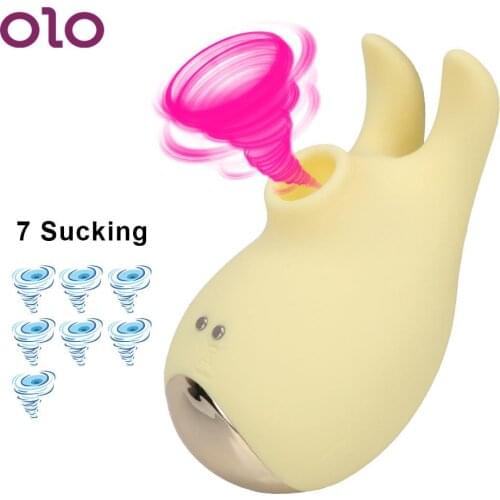7 Speed Clitoris Stimulation Nipple Clitoral Sucker Rabbit Elf Sucking Vibrator Sex Toys for Women Sex Shop