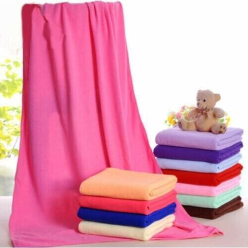 70x140cm Microfiber Travel Towel Absorbent Fiber Beach Spa Gym Swim Bath Drying Washcloth Shower