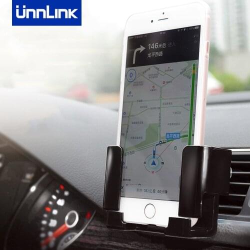 Unnlink Car Phone Holder For IPhone 12 11 Pro Xiaomi Huawei for 4.7-6.44 Inch phone
