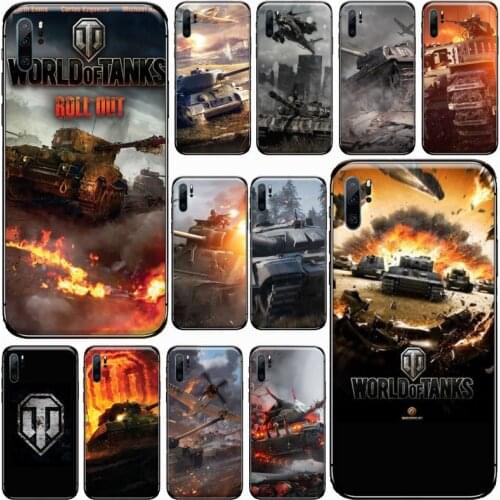 Bag bumper world of tanks Phone Case For Huawei honor Mate P 9 10 20 30 40 Pro 10i 7 8 a x Lite nova 5t Soft silicone funda